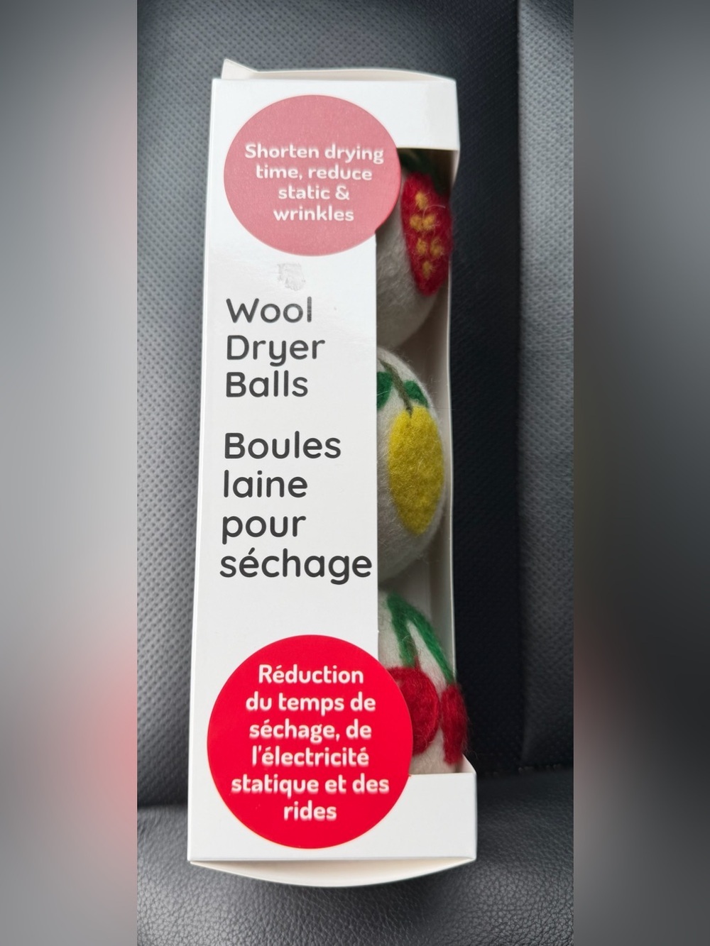 ✨New✨ melii: Wool Dryer Balls (Reusable) Pack of 3 - Picture 2 of 6
